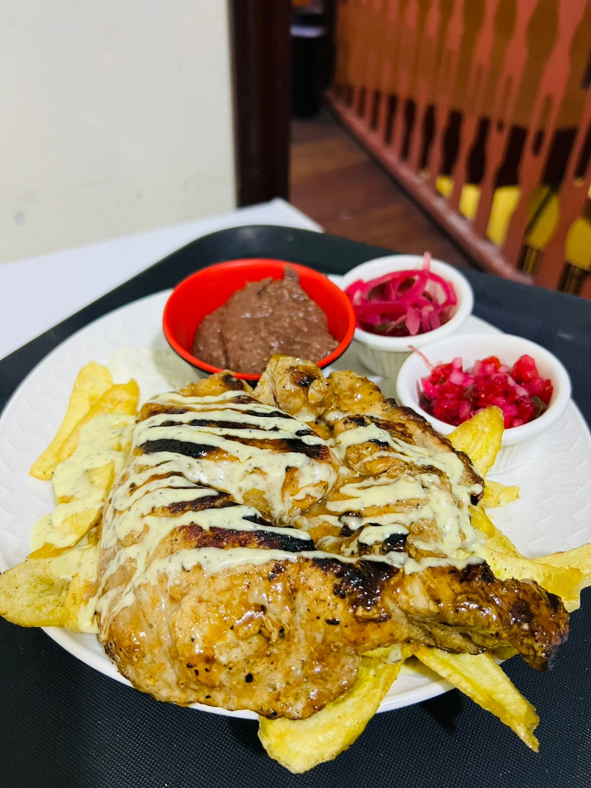 Parrillada servida en Widom